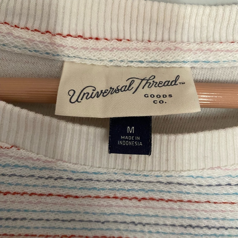 Universal Thread Multicolor Striped Long Sleeve P… - image 5